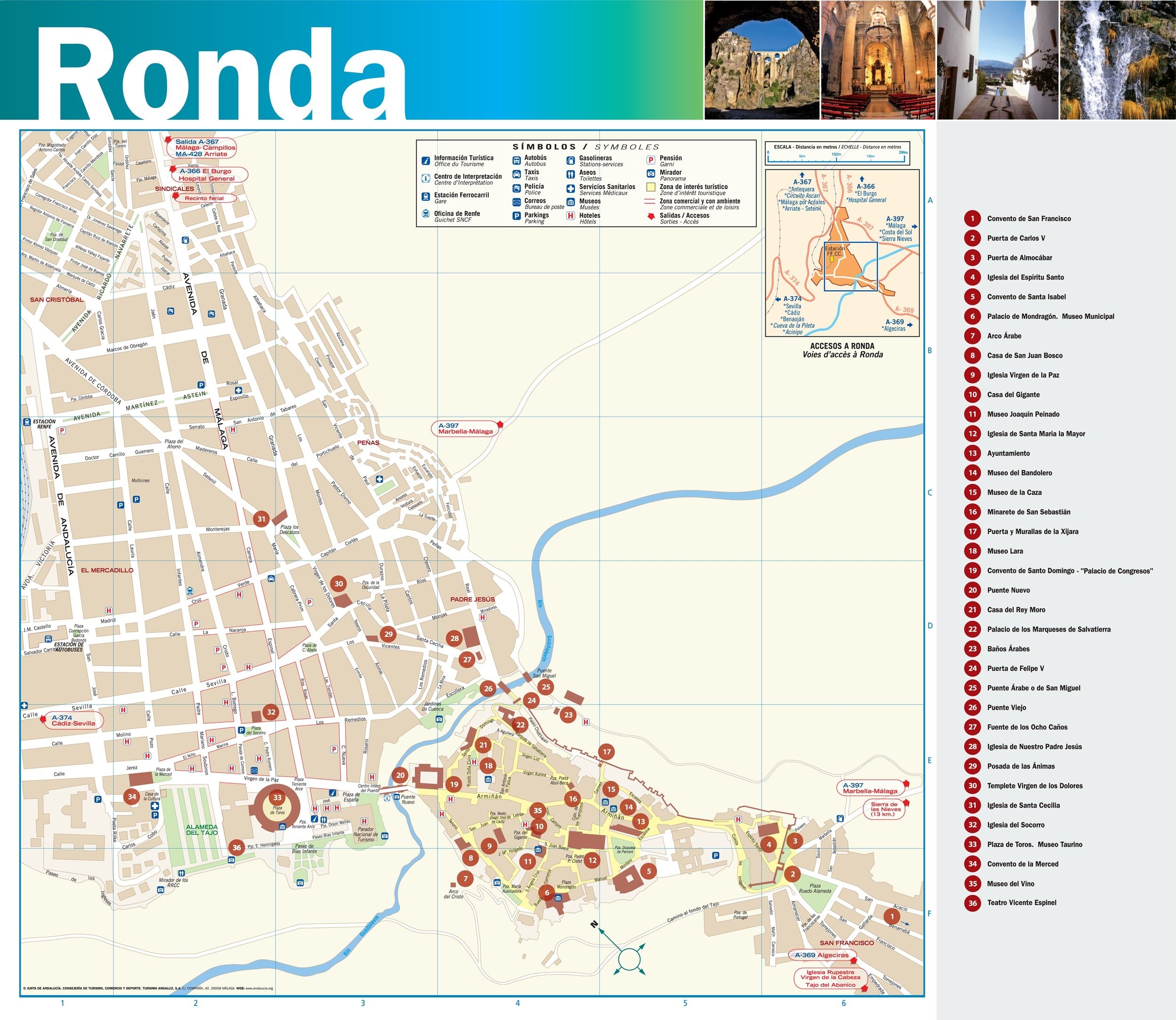 Large Ronda Maps For Free Download And Print High Resolution And Detailed Maps