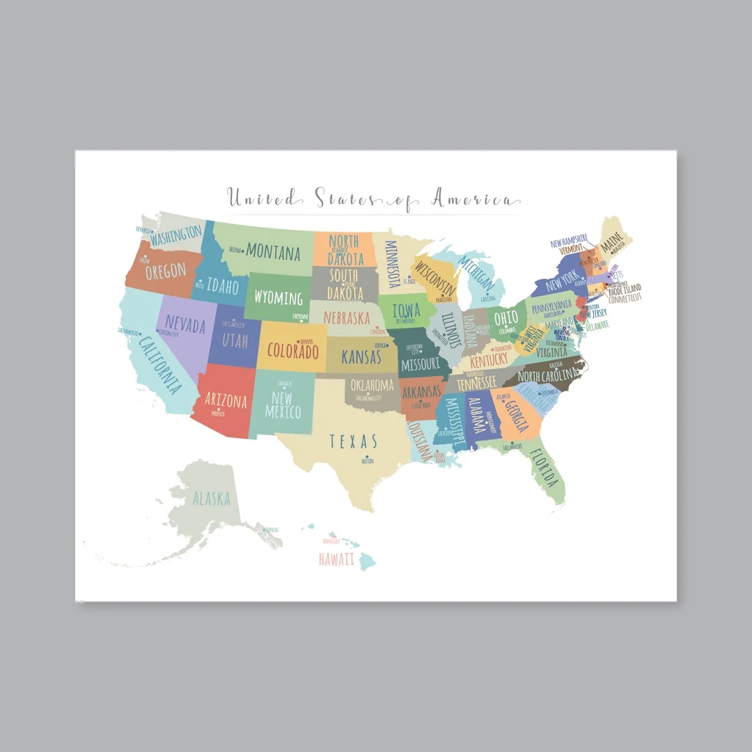 Kansas State Map Printable Kids