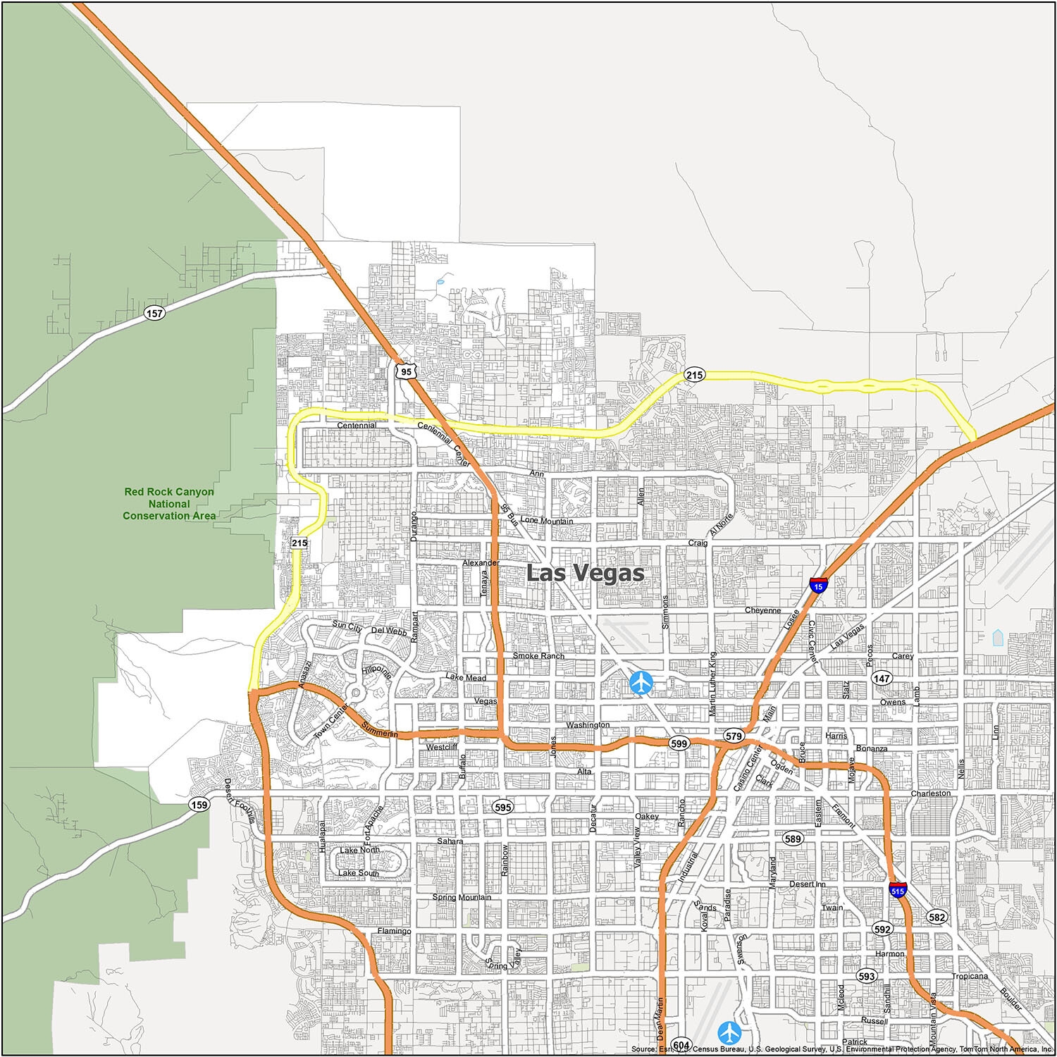 Printable Map Of Las Vegas Strip Casinos