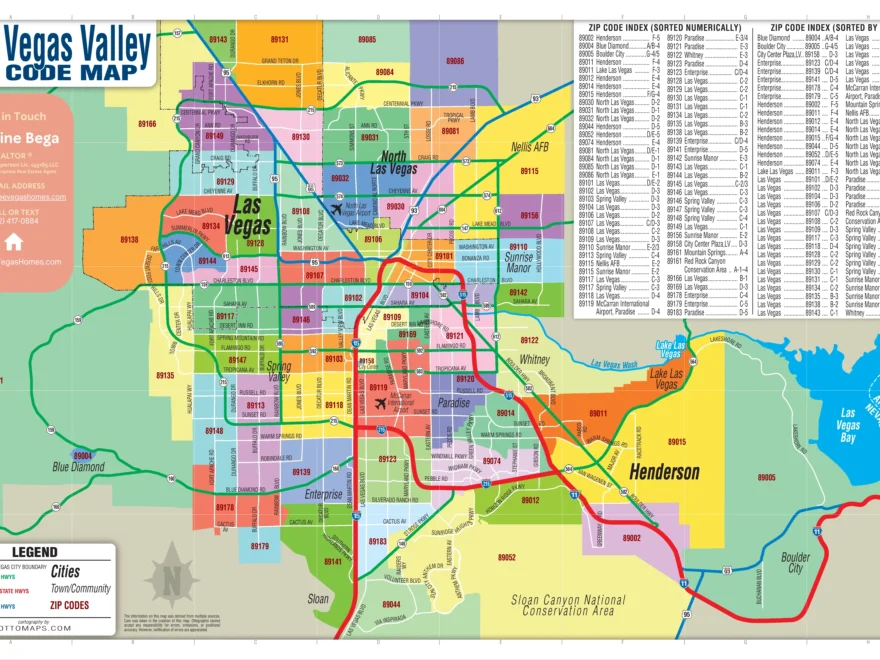 Las Vegas Zip Code Map Search Las Vegas Neighborhoods And Communities By ZIP Code SeeVegasHomes