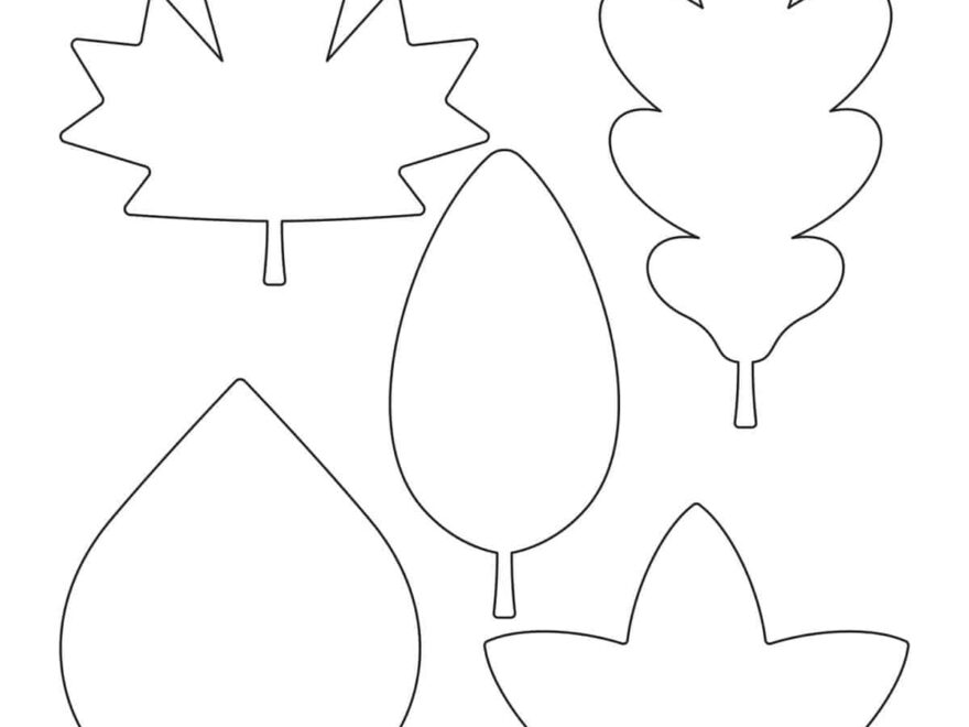 Leaf Outline Childhood Magic