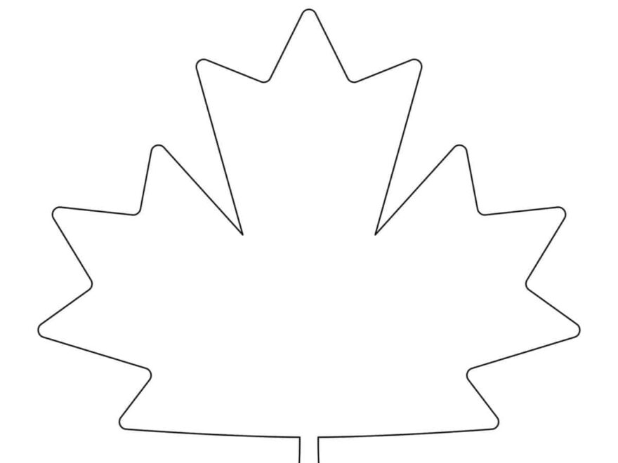 Leaf Outline Childhood Magic