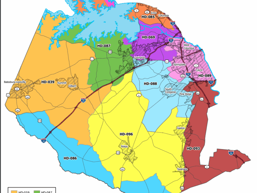 Lexington County Map Gallery