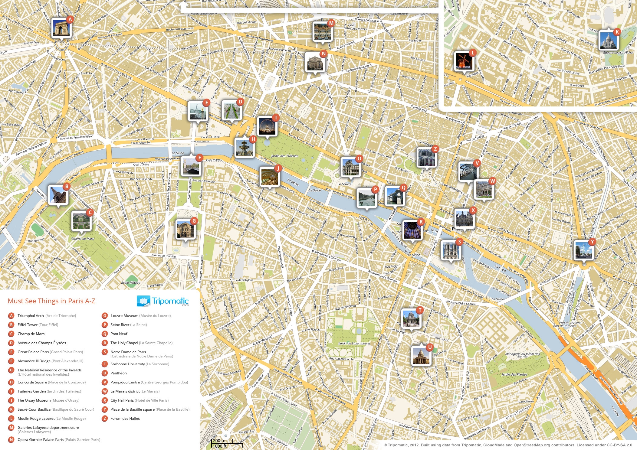 List Of Tourist Attractions In Paris Wikipedia