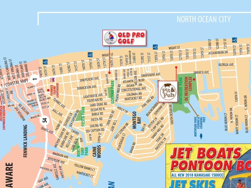 Local Maps Ocean City Chamber