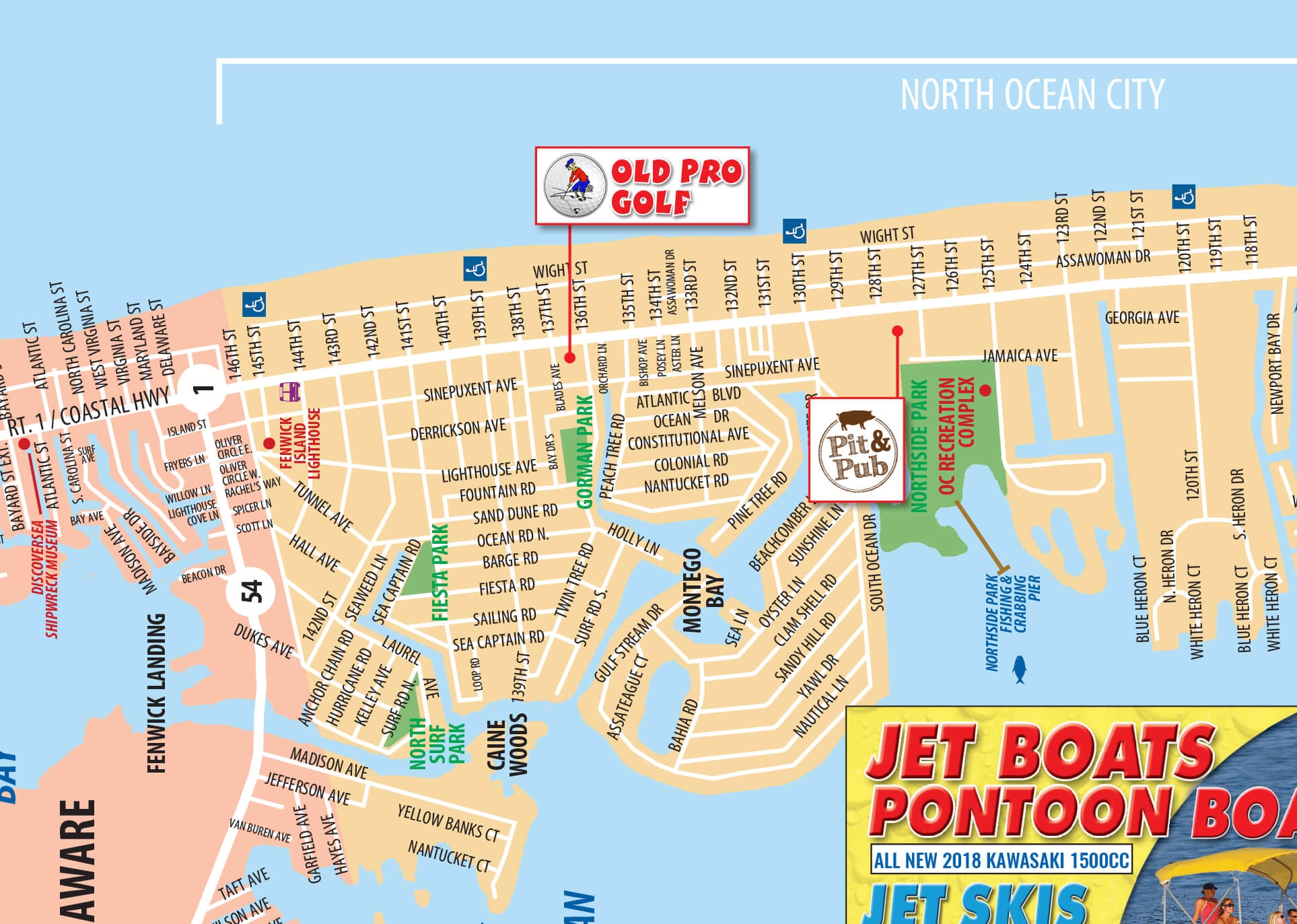 Local Maps Ocean City Chamber