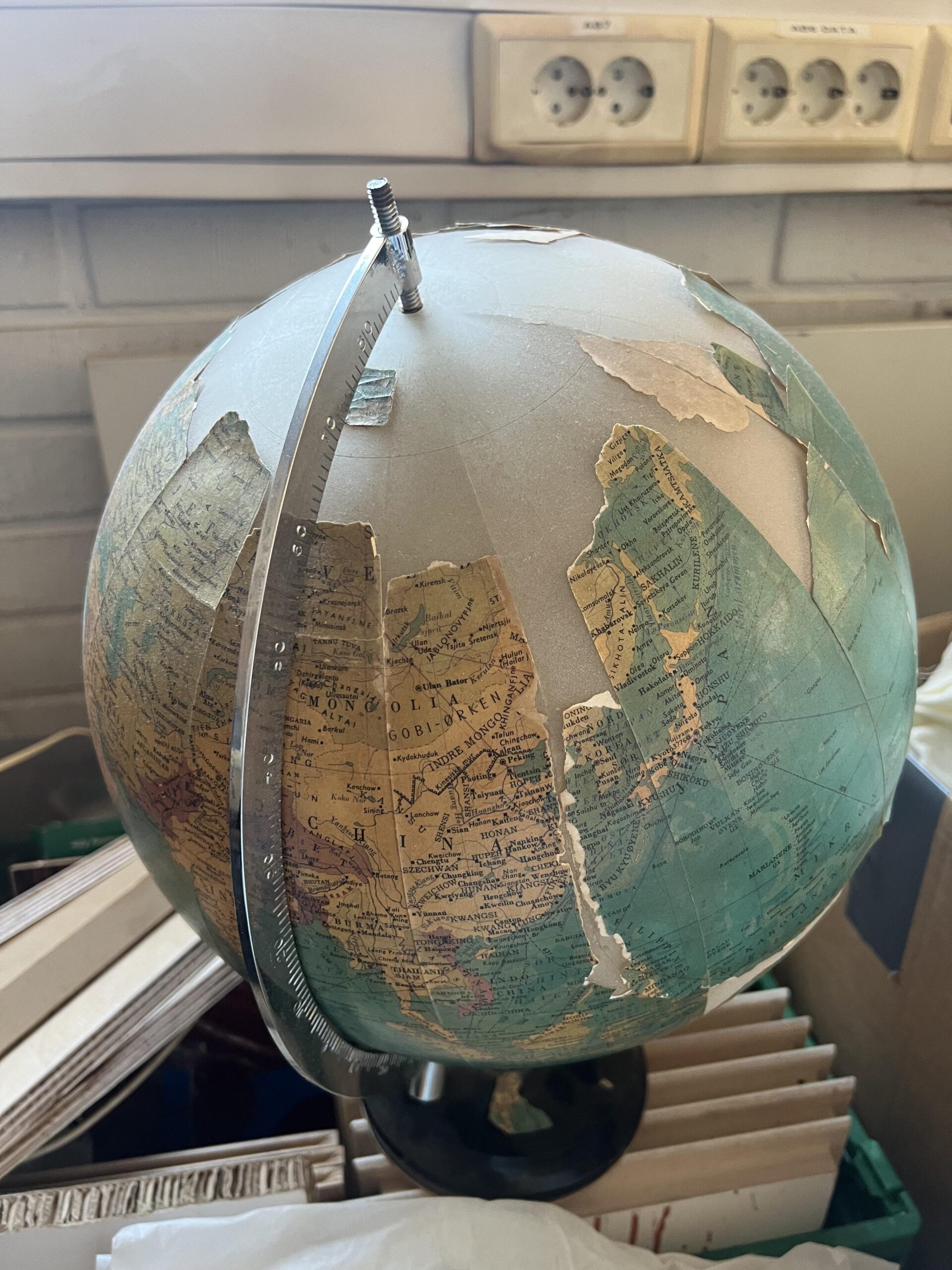 Looking For Printable Template For Illuminated Globe Map R fixit