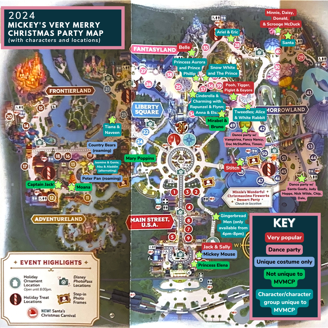 Magic Kingdom Maps