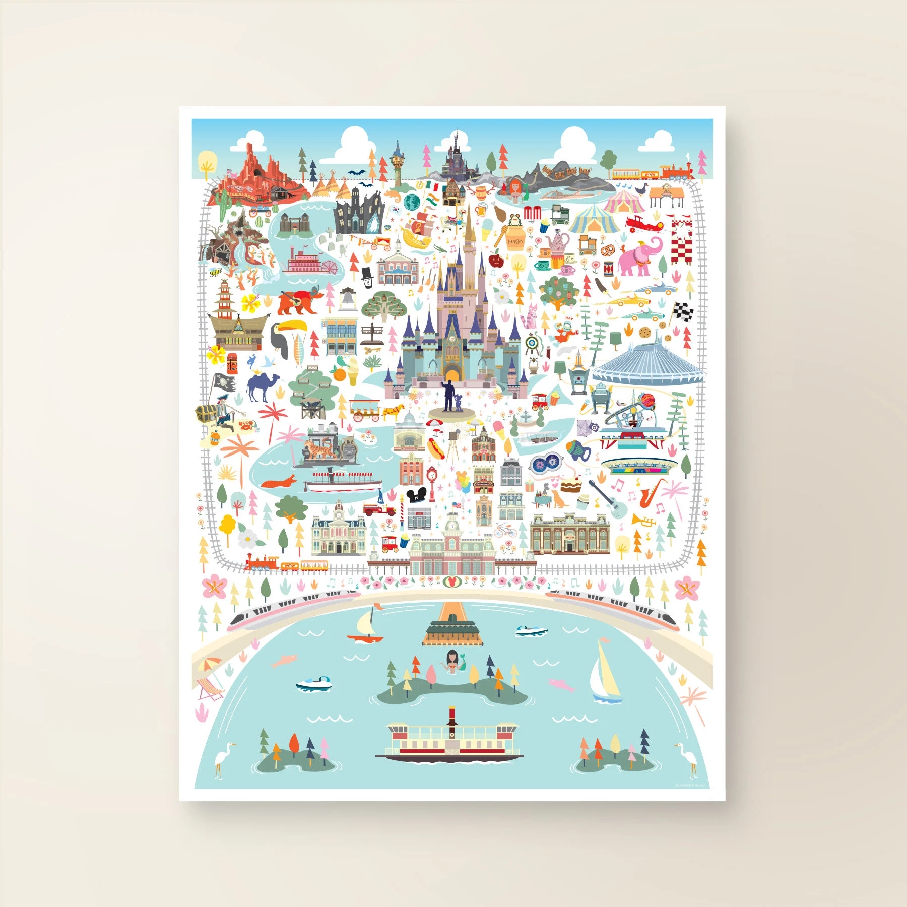 MAGIC KINGDOM Poster Walt Disney World Magic Kingdom Whimsical Map Walt Disney World Wall Decor Disney Art Print Etsy MAGIC KINGDOM Poster Walt Disney World Magic Kingdom Whimsical Map Walt Disney World Wall Decor Disney Art Print Etsy
