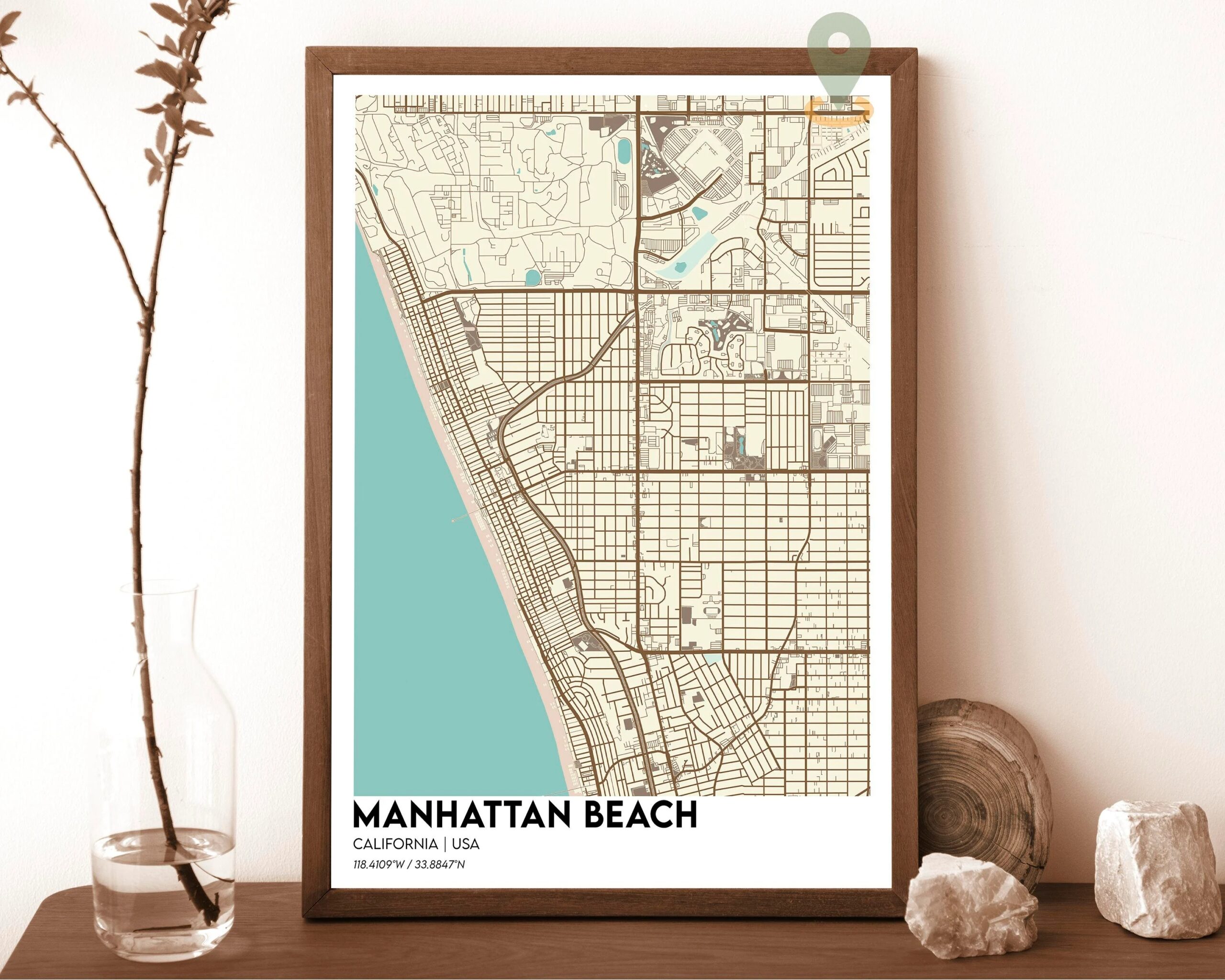 Printable Map Of Manhattan Beach Printable Map Of Manhattan Beach