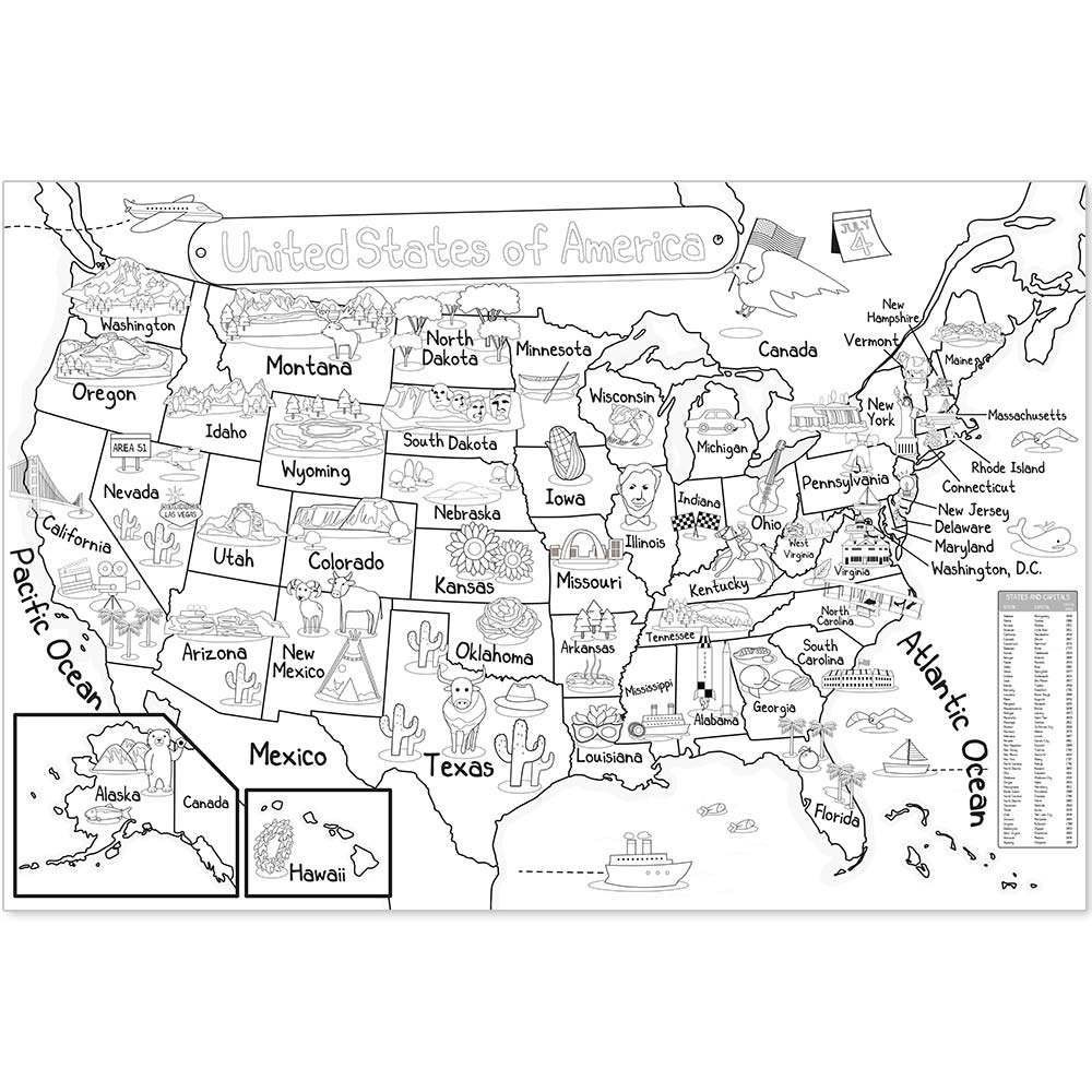 Map Coloring Posters Dekali Designs Map Coloring Posters Dekali Designs