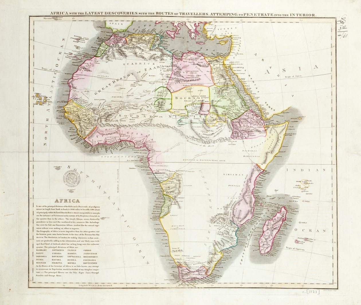 Printable School Map Of Africa
