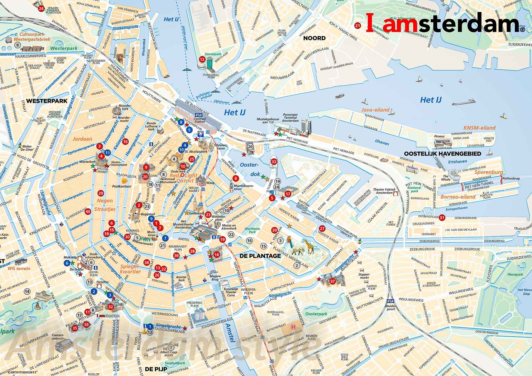 Map Of Amsterdam Download A Map Of Amsterdam For Free