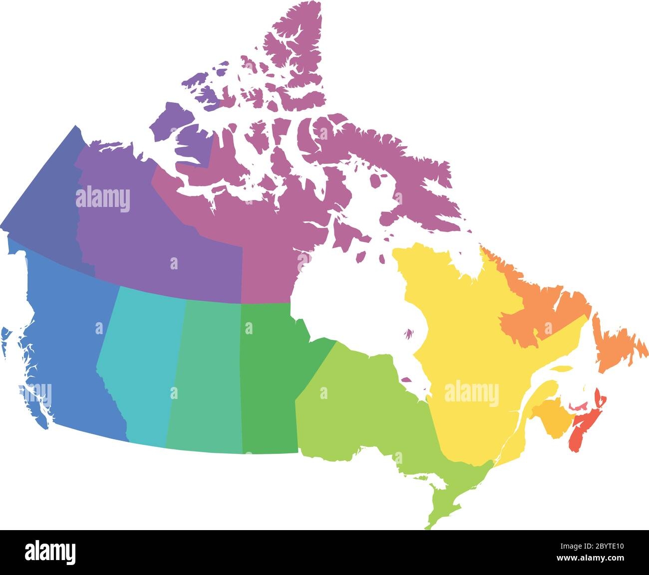 Printable Map Of Canadian Provinces