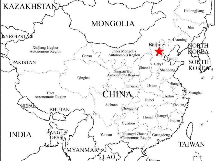 Map Of China With Provinces Provinces China Map Eastern Asia Asia