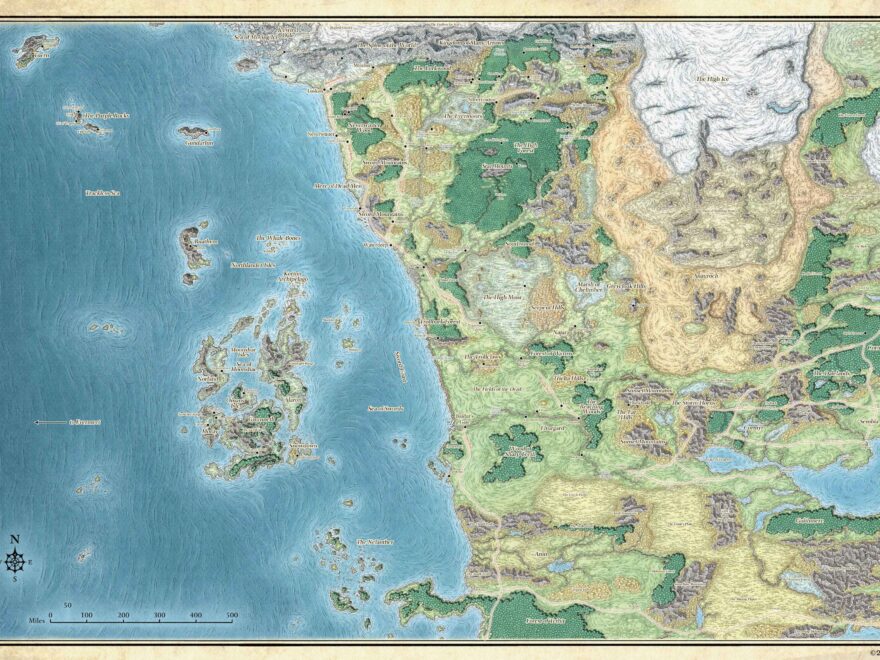 Map Of Faer n Resources D D Beyond