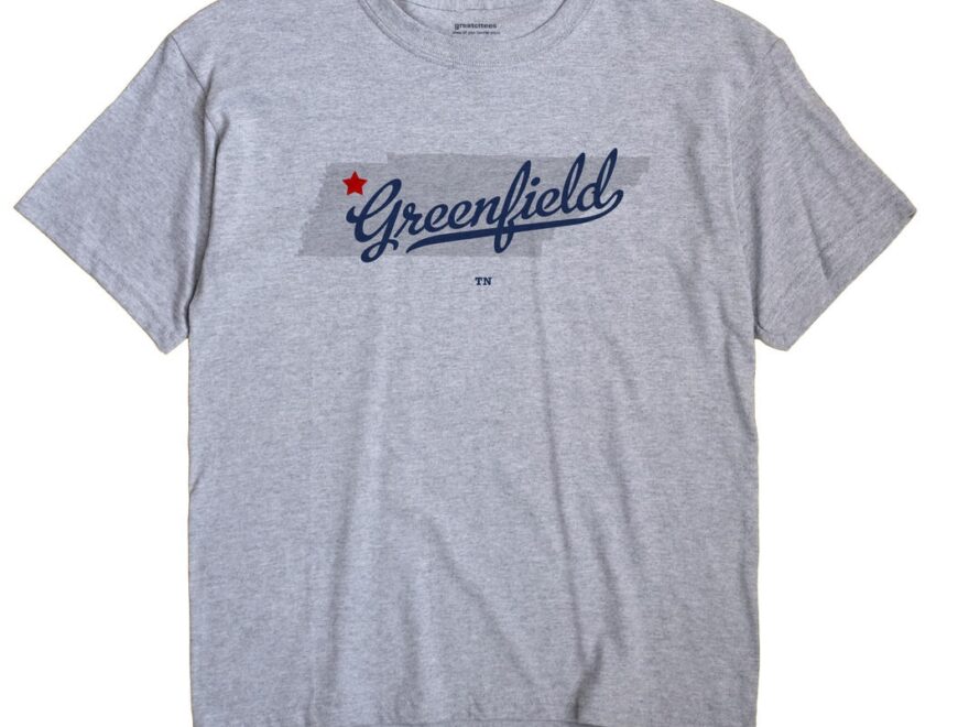 Map Of Greenfield TN Tennessee