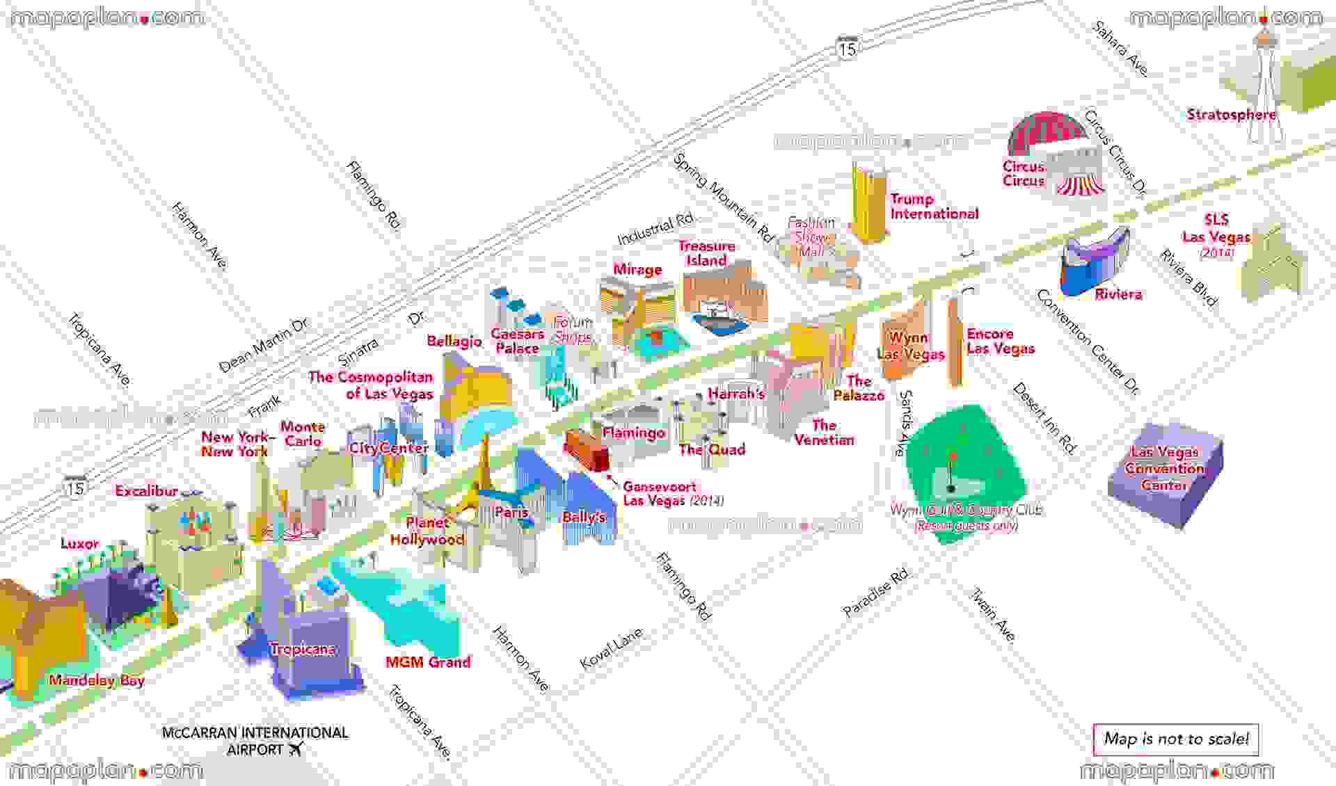 Printable Map Los Vegas Hotels On Strip Printable Map Los Vegas Hotels On Strip