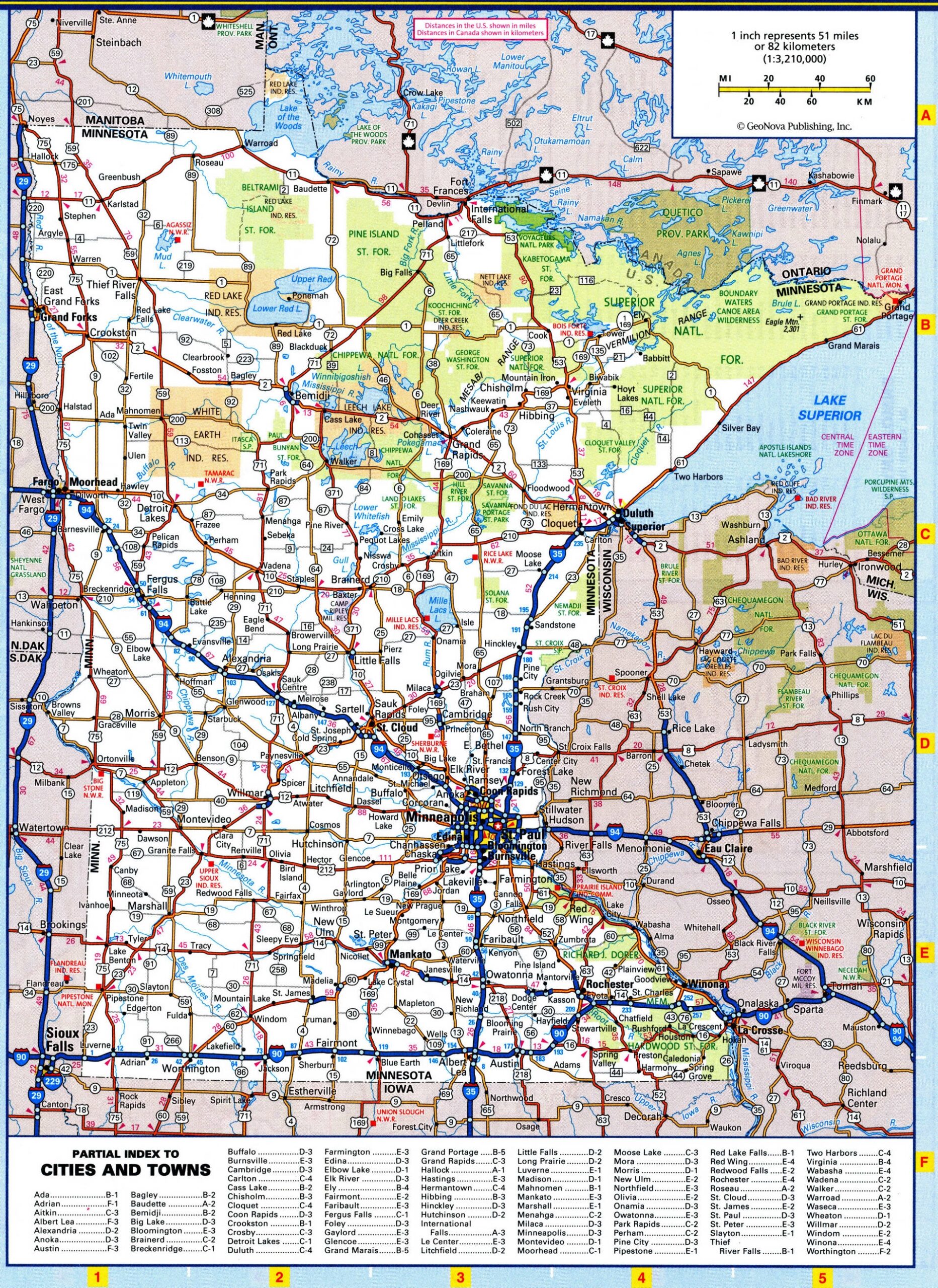 Mn Highway Map Printable