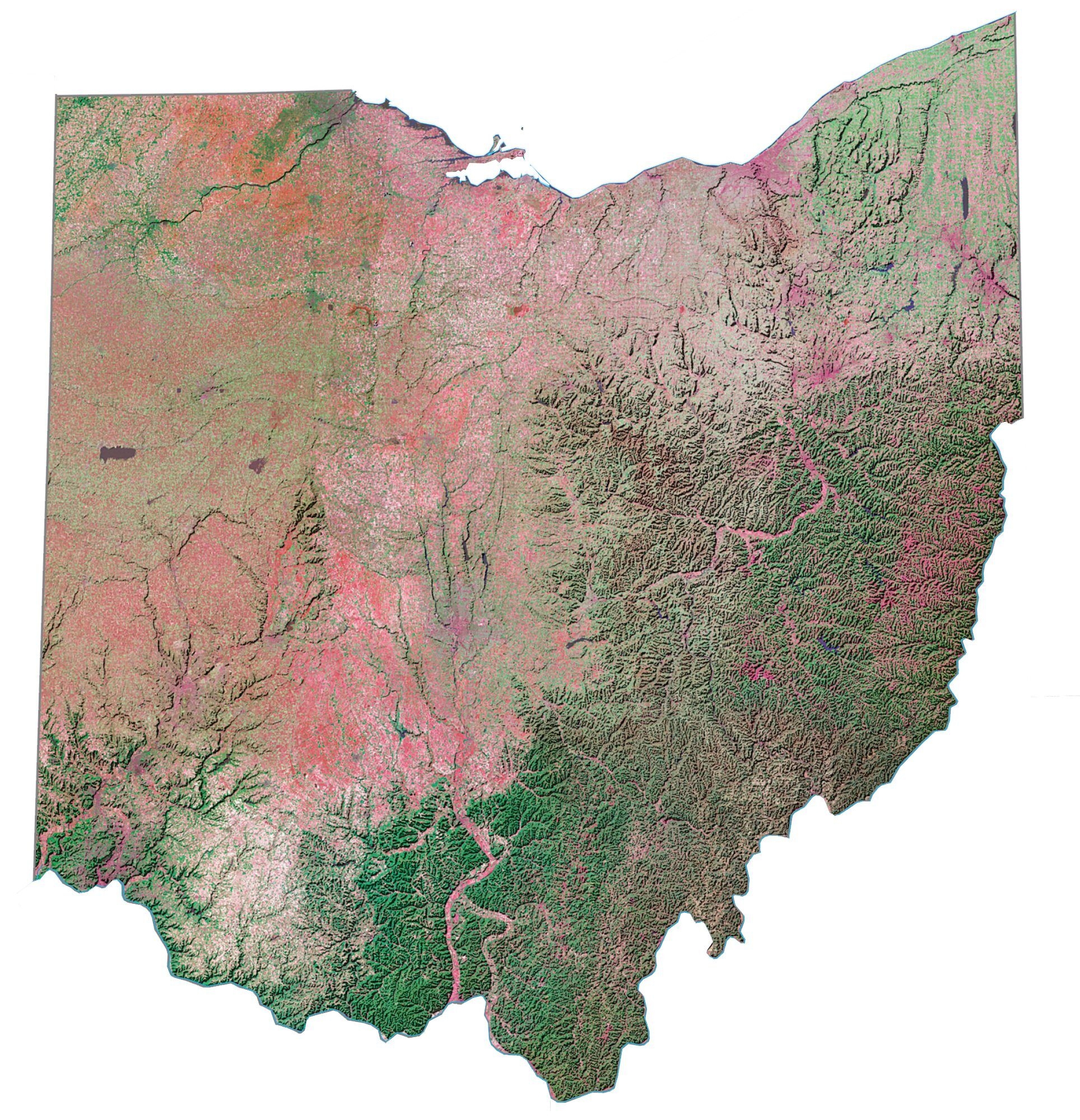 Printable Map Of Ohio Cities