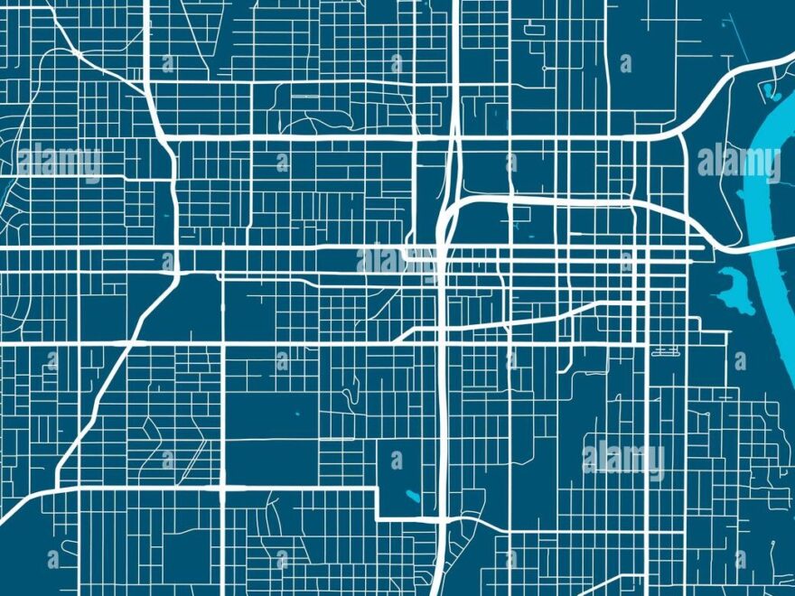 Map Of Omaha Hi res Stock Photography And Images Alamy