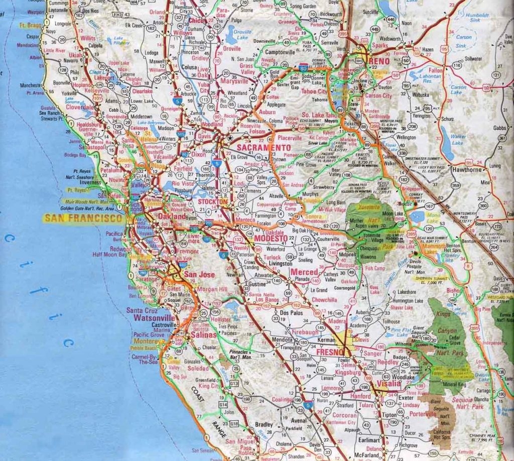 Printable Travel Maps California