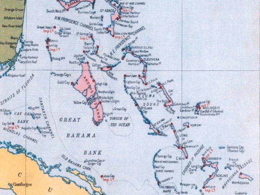 Map Of The Bahamas