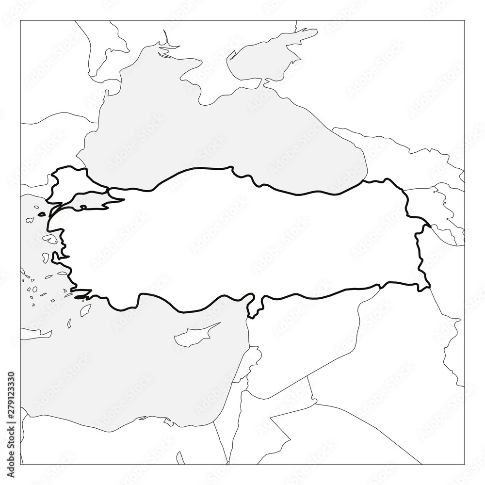 Black And White Printable Map Of Turkey Black And White Printable Map Of Turkey