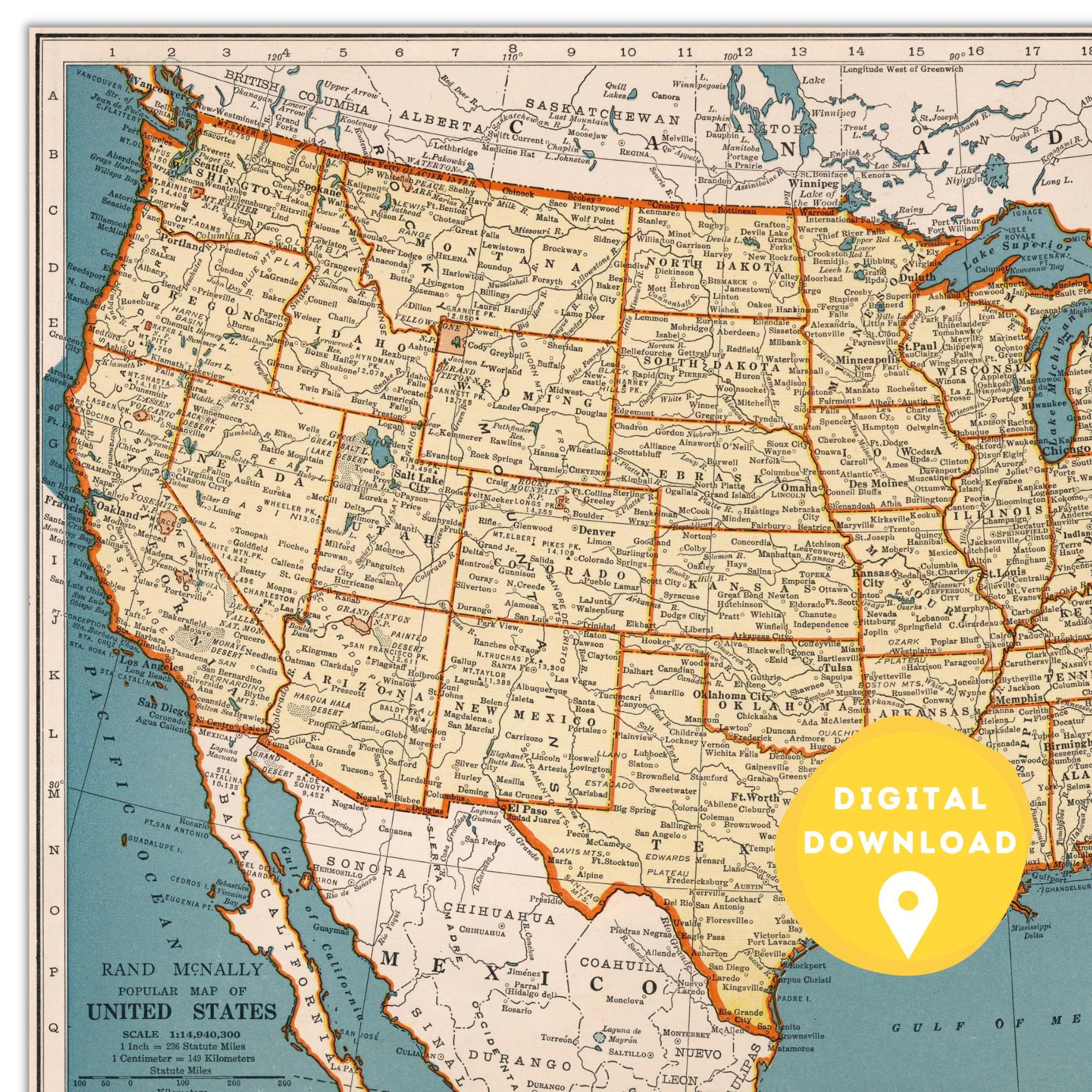 Map Of US Printable Usa Map Us Map Poster Usa Map Us Wall Art Poster Us Vintage Map Us School Map Us Old Map Map Of United States Etsy Map Of US Printable Usa Map Us Map Poster Usa Map Us Wall Art Poster Us Vintage Map Us School Map Us Old Map Map Of United States Etsy