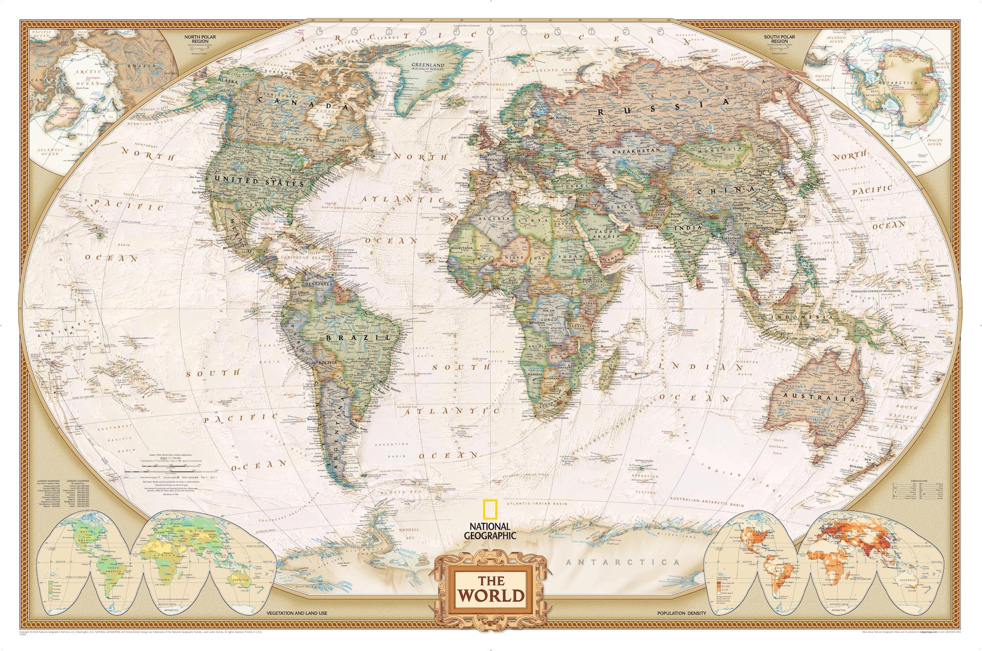 National Geographic World Map Printable National Geographic World Map Printable