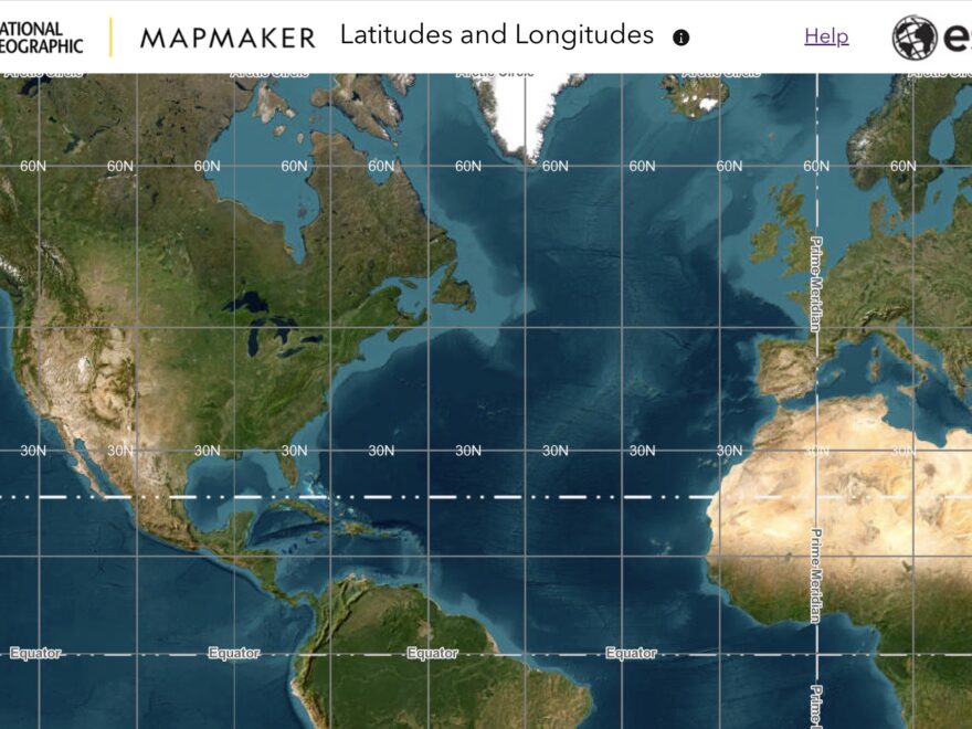 MapMaker Latitude And Longitude