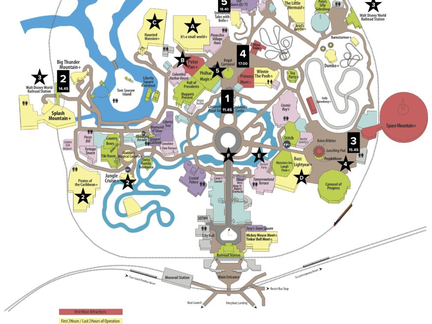 Mapping Out The Plan Walt Disney World TouringPlans Discussion Forums