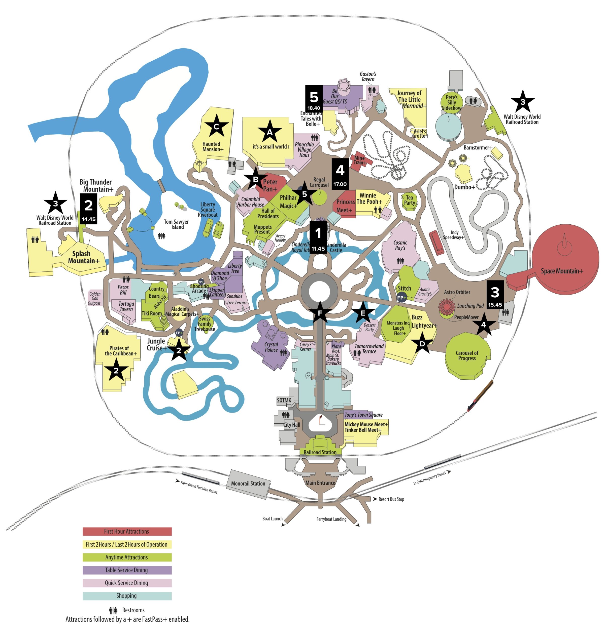 Mapping Out The Plan Walt Disney World TouringPlans Discussion Forums