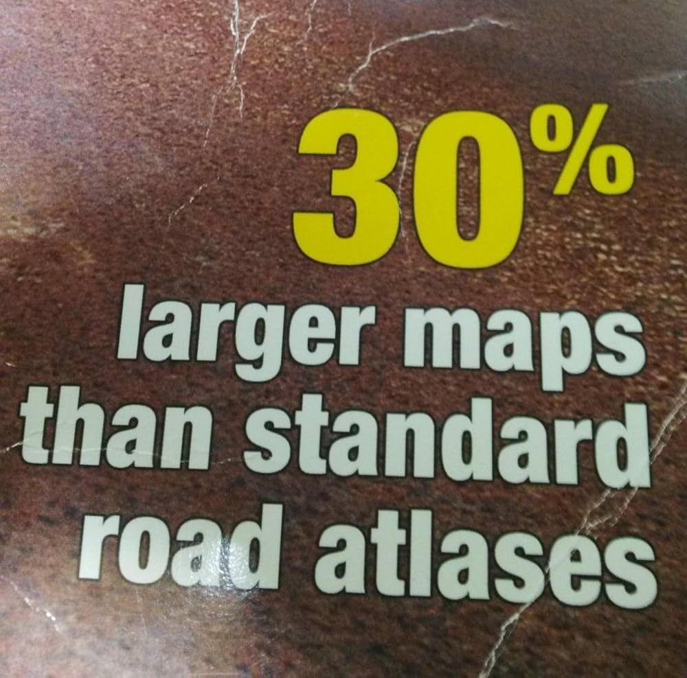 Mapquest Road Atlas Large Print Large Scale MapQuest 9781572626157 Amazon Books