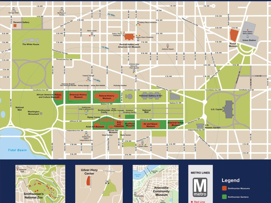 Maps And Brochures Smithsonian Institution