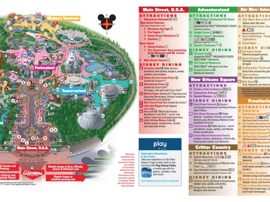 Maps Guides Disney Squared