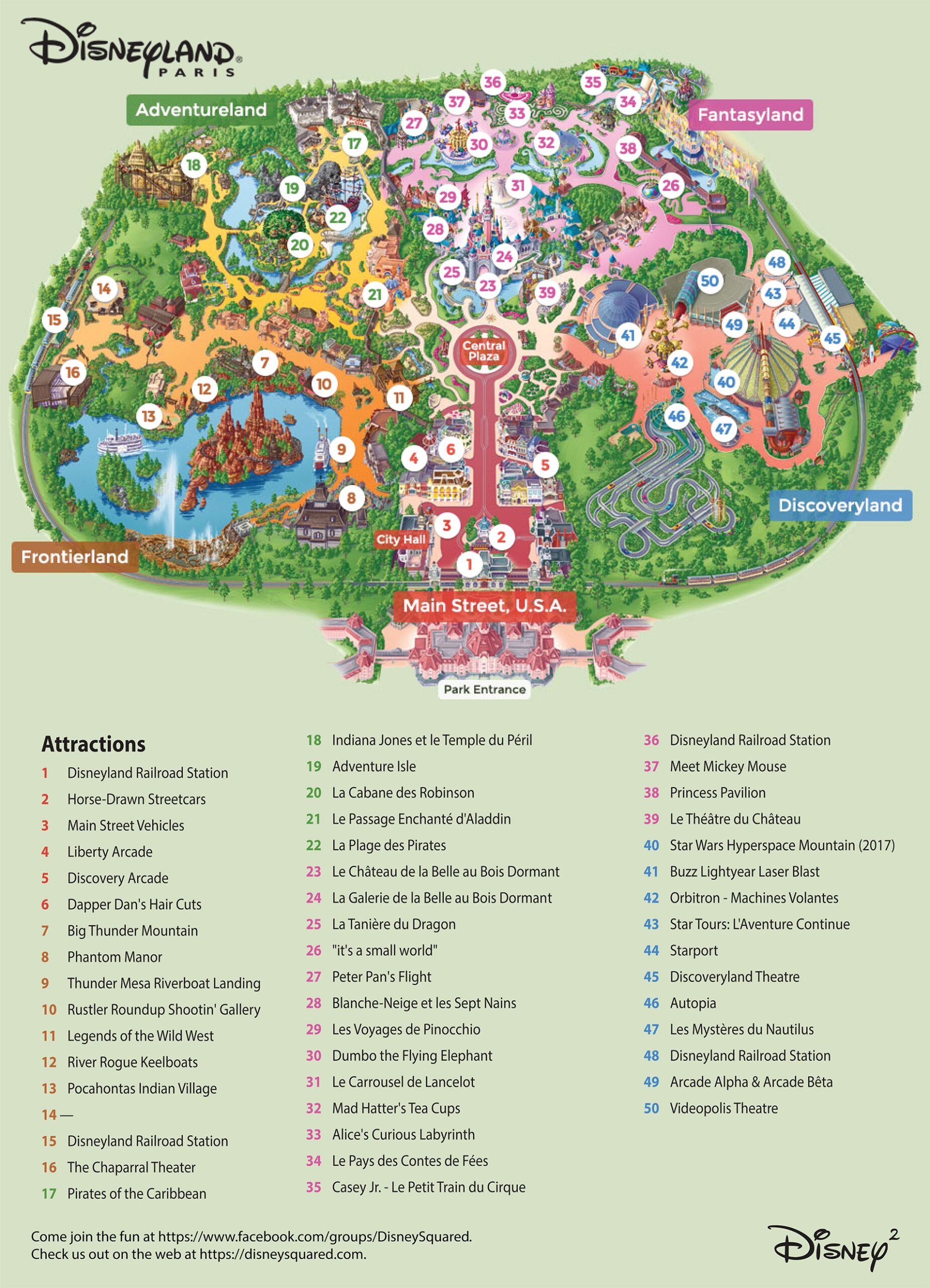 Maps Guides Disney Squared Maps Guides Disney Squared