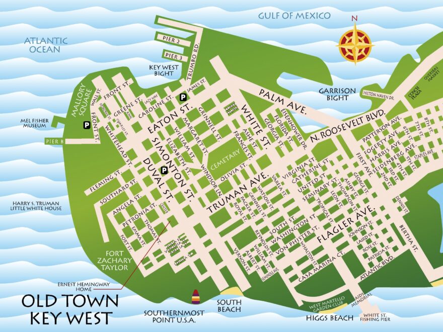 Maps Key West Florida Keys Best Key West Restaurant Menus Key West Florida