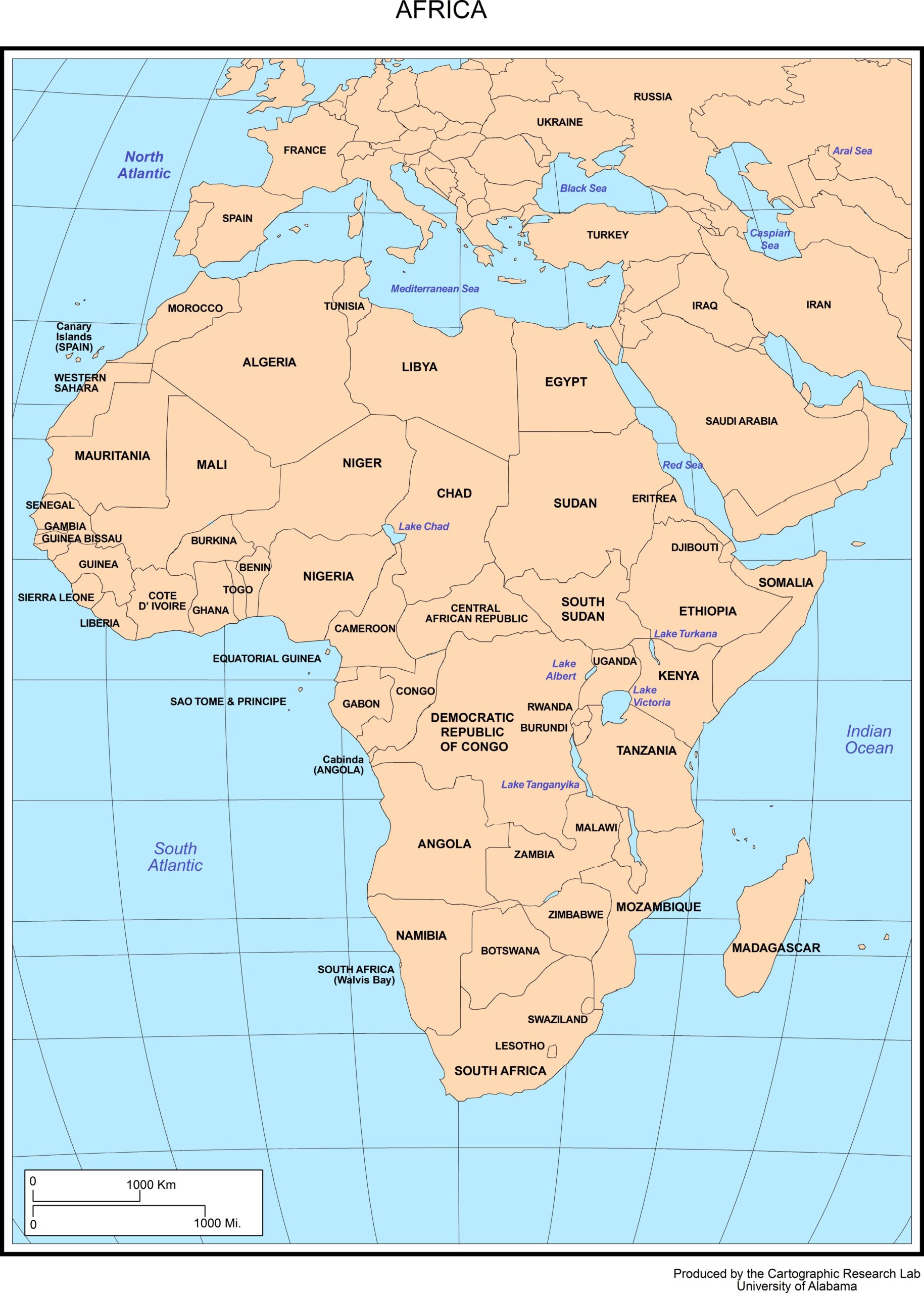 Maps Of Africa