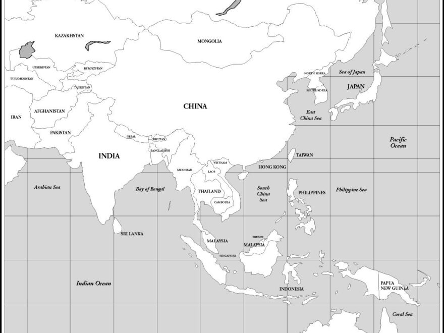 Maps Of Asia