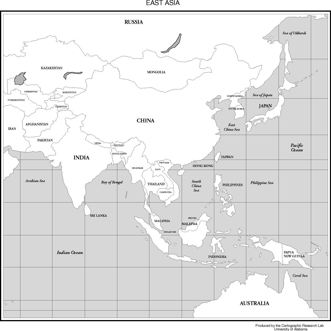 Maps Of Asia