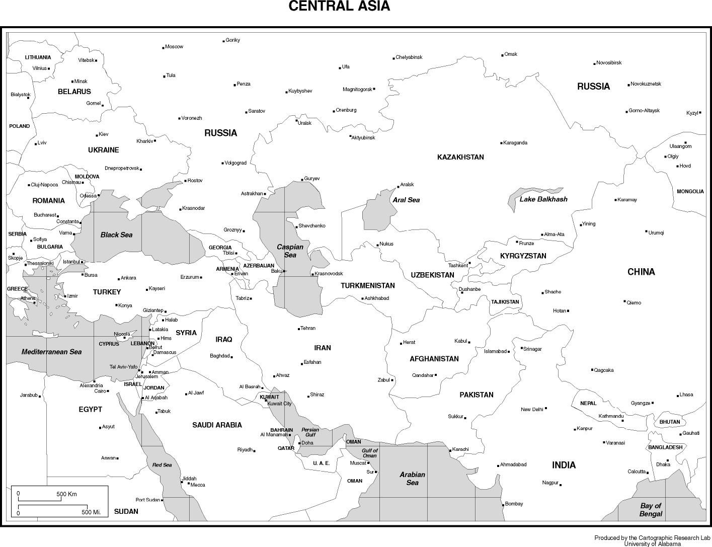 Maps Of Asia