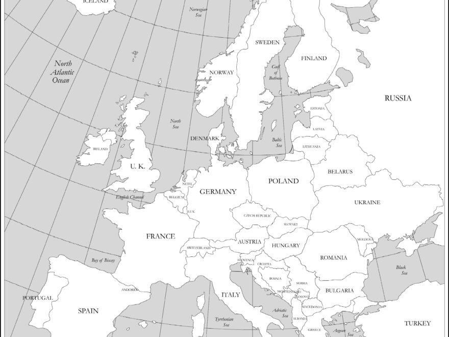 Maps Of Europe