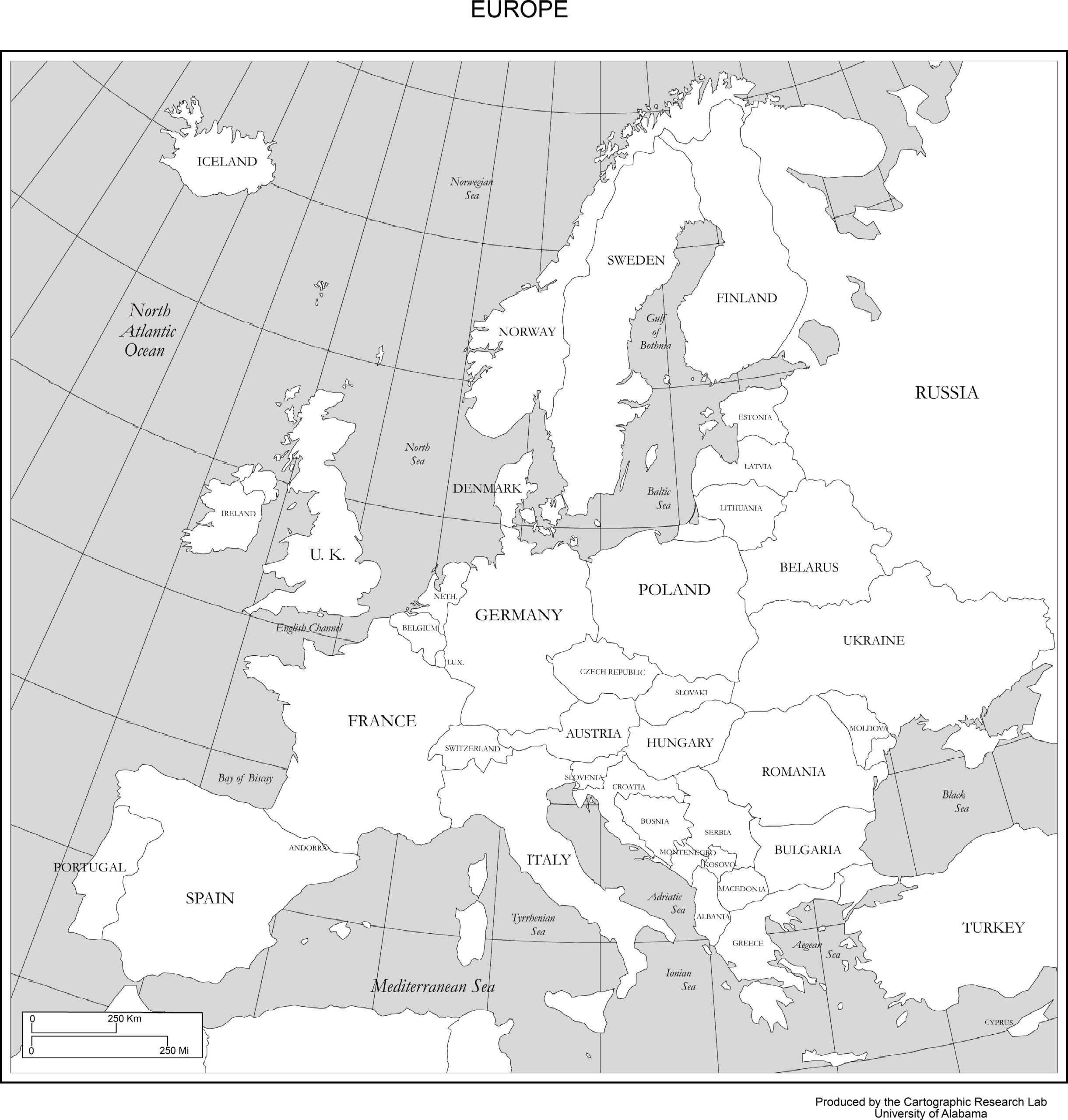Maps Of Europe Maps Of Europe