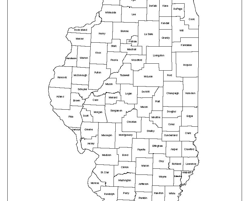 Maps Of Illinois