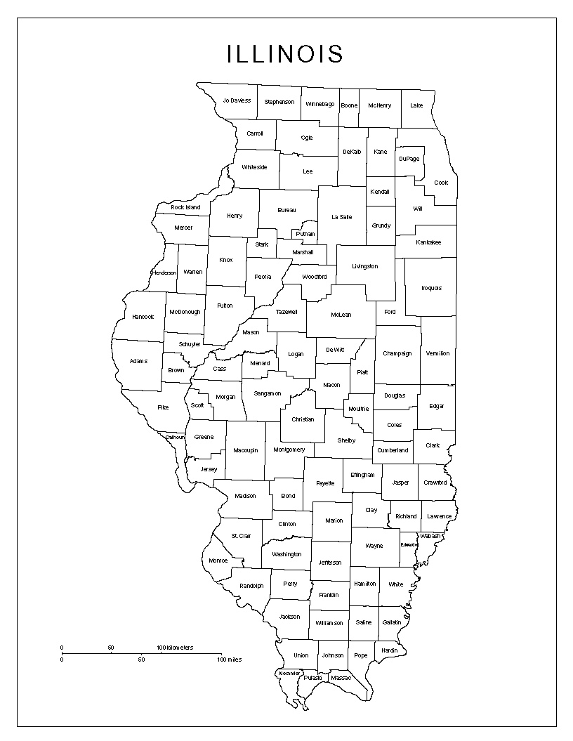Maps Of Illinois Maps Of Illinois