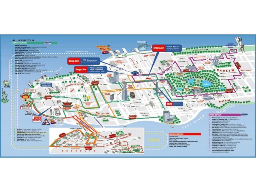 Maps Of New York Collection Of Maps Of New York City USA United States Of America North America Mapsland Maps Of The World