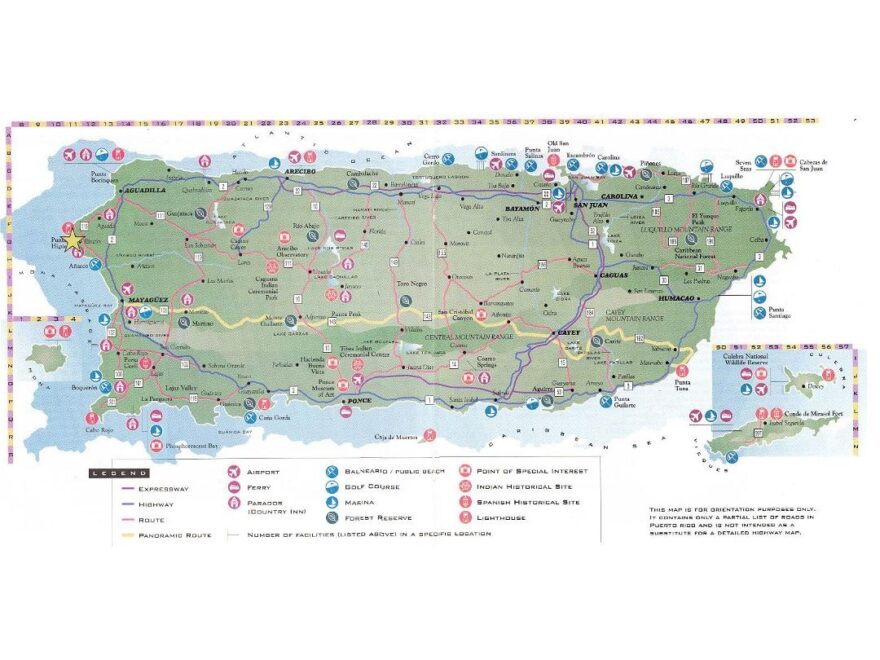Maps Of Puerto Rico Collection Of Maps Of Puerto Rico North America Mapsland Maps Of The World