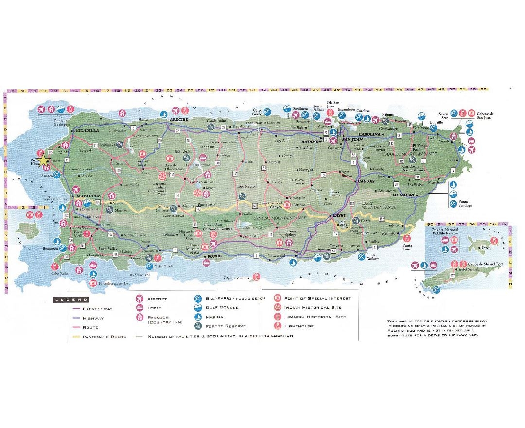 Maps Of Puerto Rico Collection Of Maps Of Puerto Rico North America Mapsland Maps Of The World
