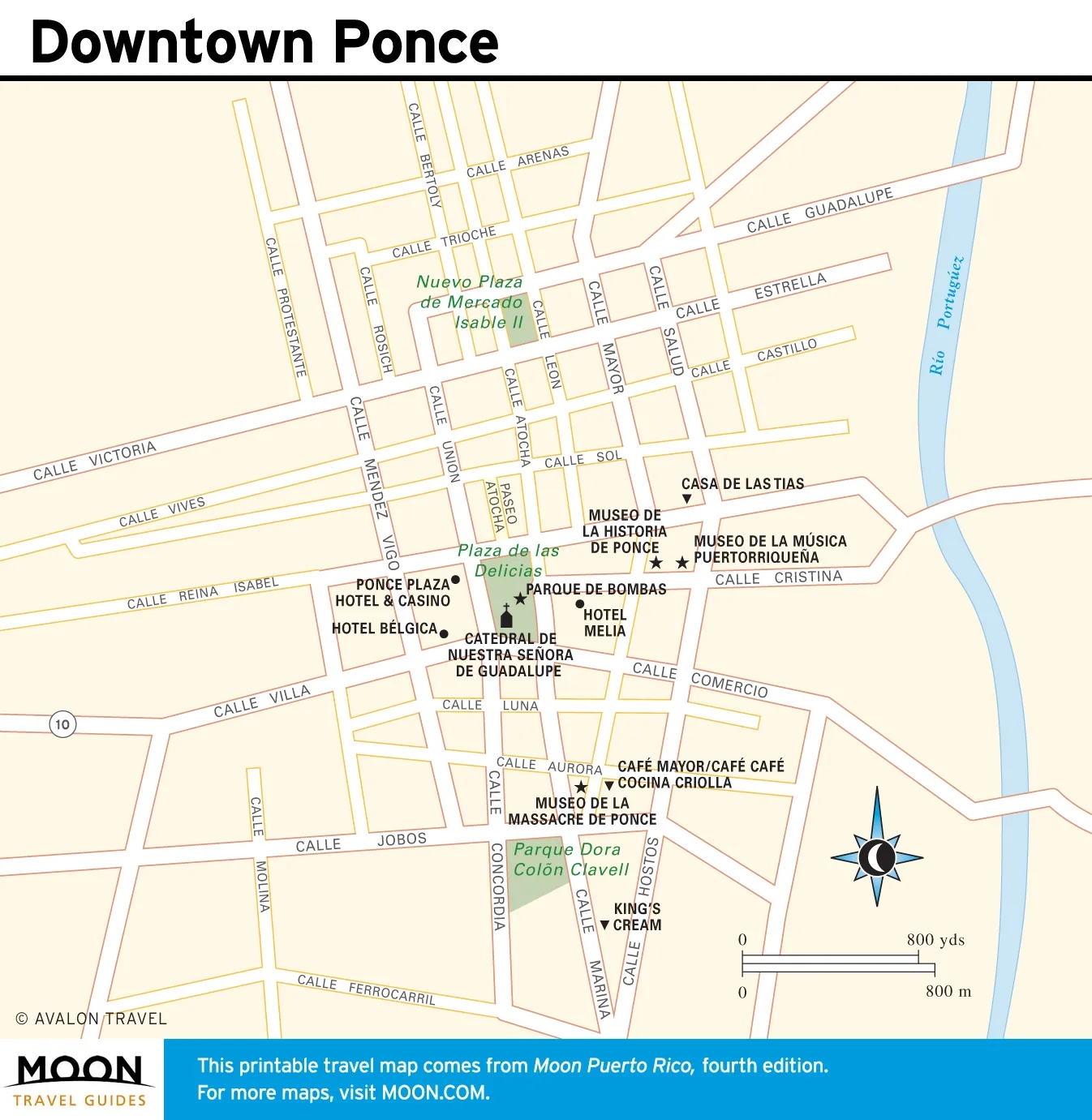 Maps Of Puerto Rico Moon Travel Guides